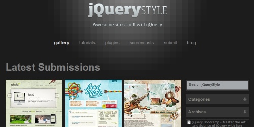 jquery style