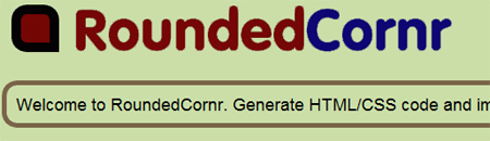 Rounded Corner - Online Generator