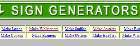 Sign Generator - Online Generator