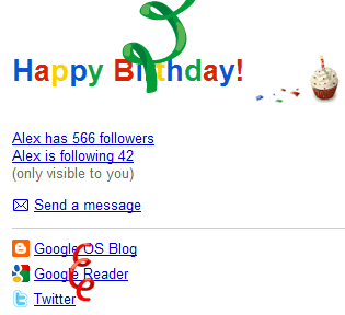 google birthday profiles page Google te felicita en tu cumpleaños