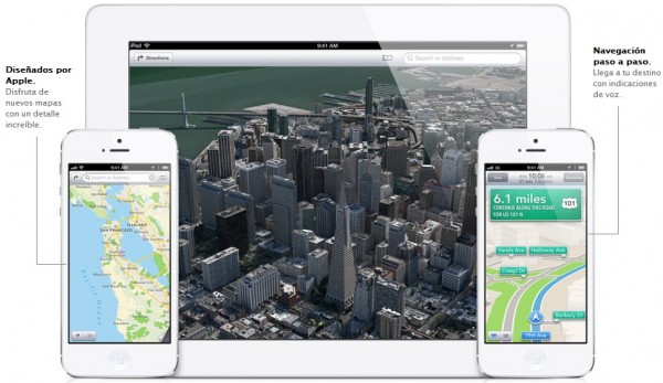 nuevos mapas ios 6