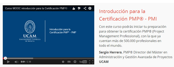 Introducción para la Certificación PMP – PMI 