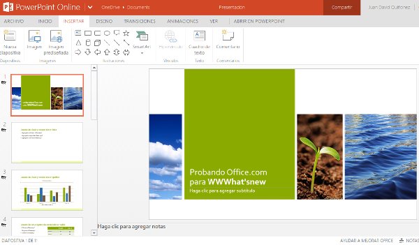 PowerPoint Online Office.com