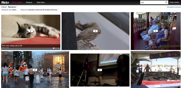 flickr creative commons videos