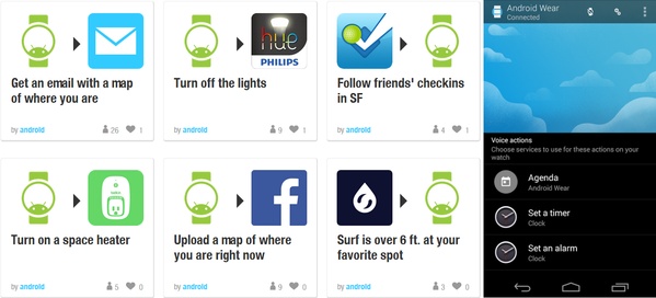 1 android wear play store ifttt