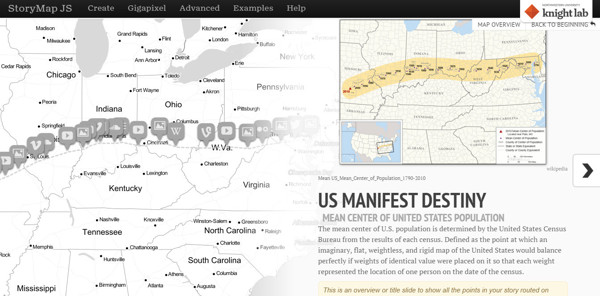 storymap, crear diapositivas mapas