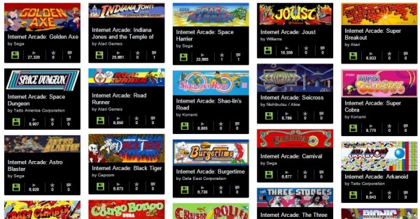 Nostalgia: Internet Archive disponibiliza cerca de 900 jogos de Arcade  direto no navegador - Combo Infinito