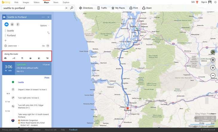 Bing maps preview