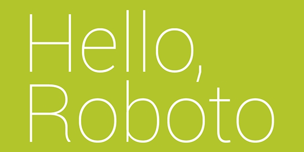 Roboto: Sencilla E Impactante Fuente Para Móviles Y Web
