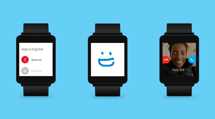 skype android wear