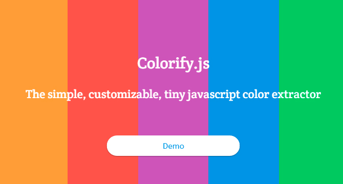 Colorify.js: Detector De Colores En Imagenes