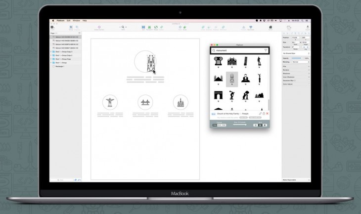 Aplicación de Flaticon para Mac OS X