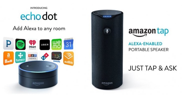 Tap y Echo Dot son los nuevos dispositivos con Alexa como  protagonista