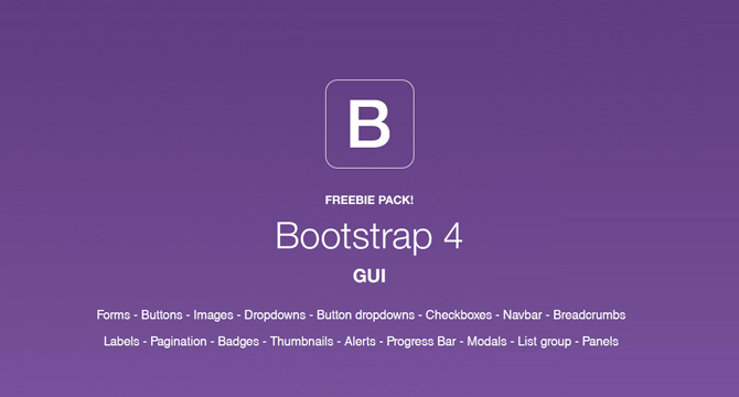 Paquete De Interfaz Grafica De Bootstrap 4