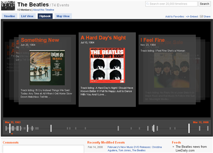 The Beatles en Dipity
