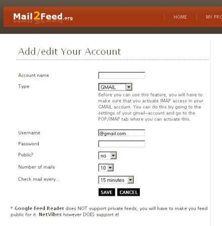 mail2feed