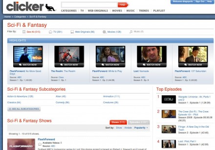 Sci-Fi & Fantasy TV Shows, Movies and Videos - Clicker.com