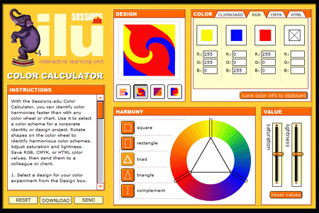 Color Calculator - Online Generator