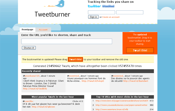 Tweetburner
