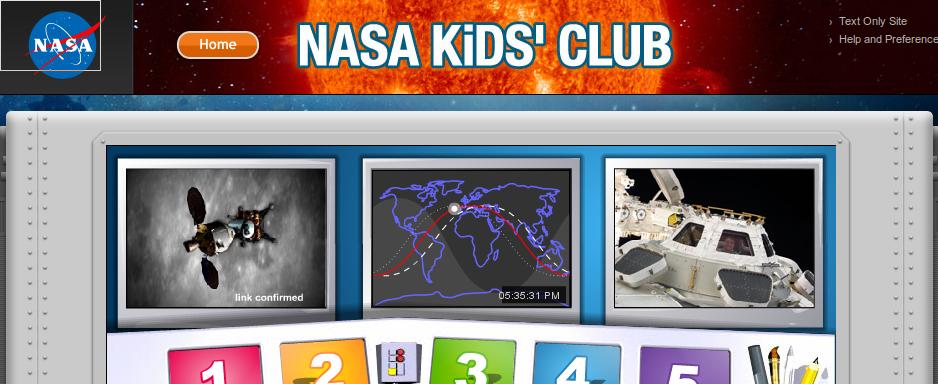 NASA Kids’ Club – Juegos De La NASA Para El Público Infantil