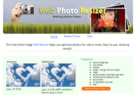 Web Photo Resizer