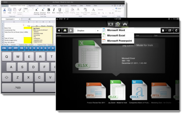 Gestionar documentos de Microsoft Office desde el iPad con CloudON