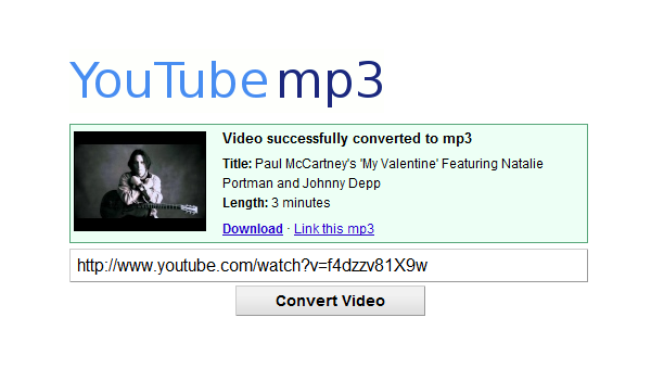 YouTube mp3