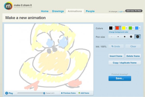 Dos herramientas web para hacer dibujos animados