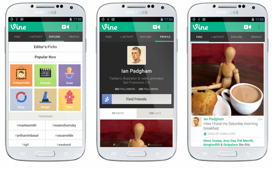 vine android