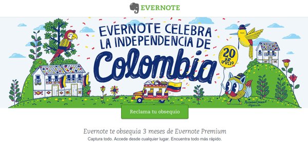 evernote colombia
