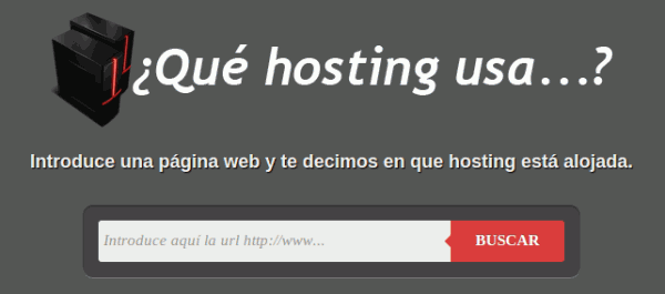 ¿Que hosting usa?