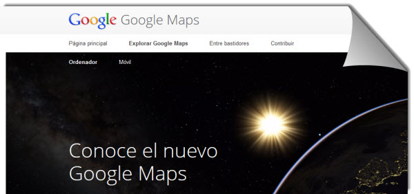 Nuevo Google Maps