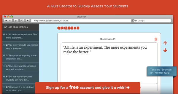Quizbean Las 50 mejores herramientas online y gratuitas para profesores en 2014