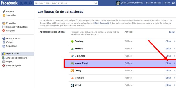 facebook permisos aplicaciones 1