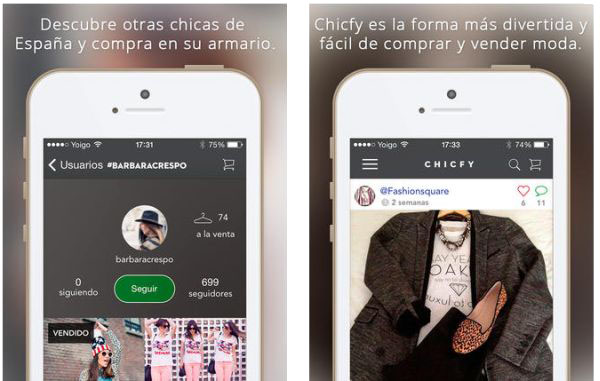 Lógicamente Tortuga Alivio Chicfy, plataforma de venta de ropa, lanza su aplicación móvil para iOS