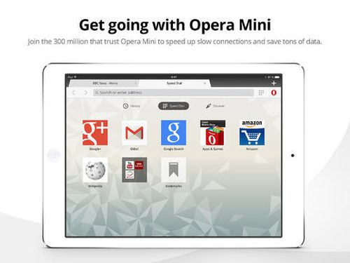 Opera Mini para iOS