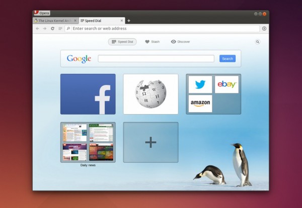 Opera para Linux