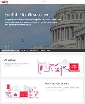YouTube for Government