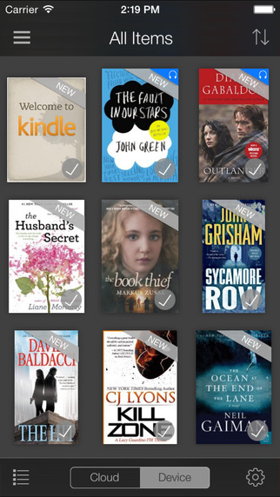 kindle store iphone app