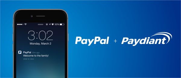 Paypal + Paydiant
