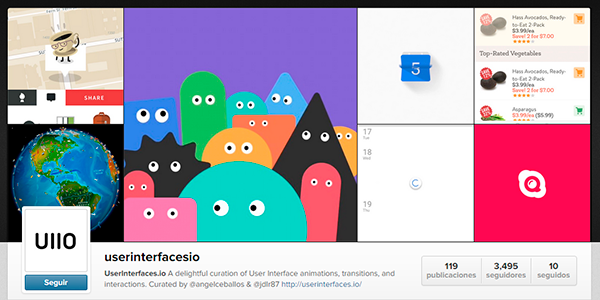 Userinterfaces.io: Una Gran Colección De Interfaces Para Tu Inspiración