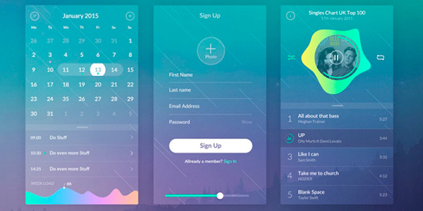 Zen UI Kit: Hermoso Paquete De Diseño Móvil Enfocado En IOS
