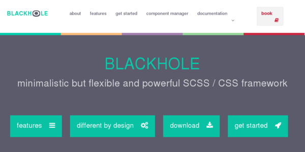 Blackhole: Un Flexible Framework Para Sass Y CSS