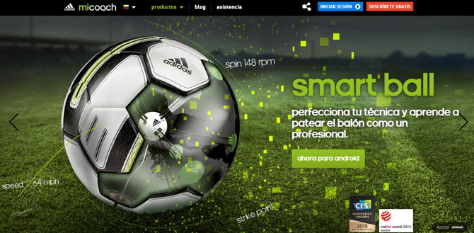 llevar a cabo En contra Sabroso Nueva aplicación para Android del 'miCoach smart ball', balón inteligente  de Adidas