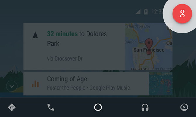 google voice android auto