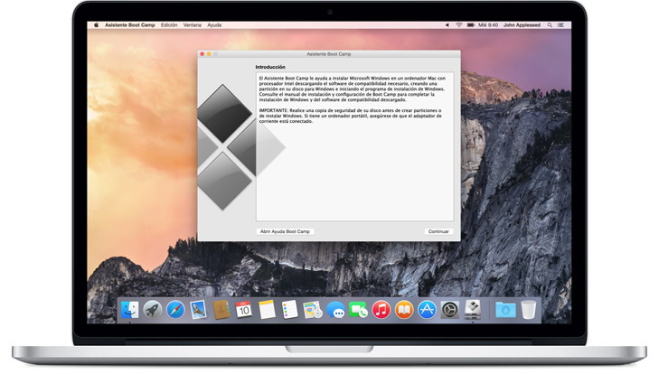 windows 10 en mac