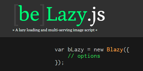 BeLazy.js: Un Snippet En JavaScript Para Carga Y Multi-Servicio De Imagenes