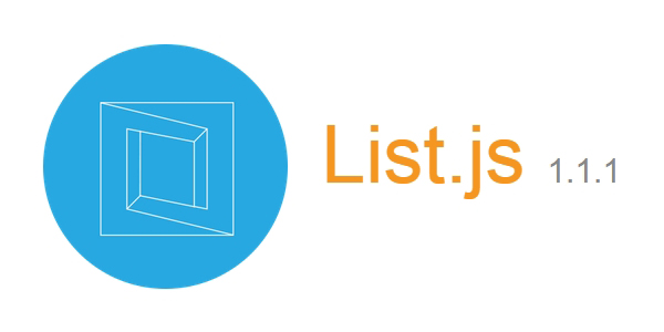 List.js: Un Plugin De JavaScript Que Añade Filtros, Organización Y Flexibilidad a Listas De HTML.