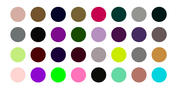 RandomColor.js: Una Librerí­a Para Generación Aleatoria De Paletas De Color Por Categorí­a
