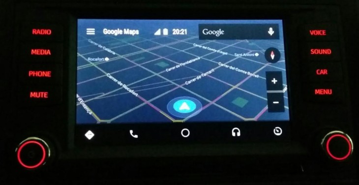 Google Maps en SEAT Full LINK